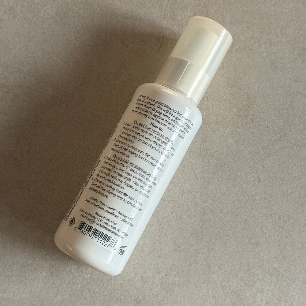 Kristin Ess Style Assist Blow Dry Mist Heat Protectant New